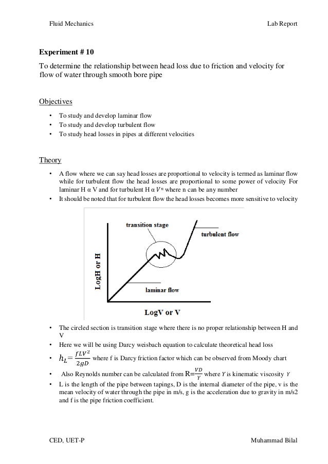 fluid mechanics lab manual 2017 Fluid mechanic lab report